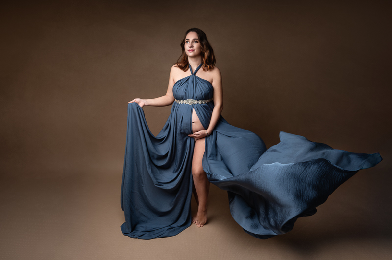 photographe-grossesse-mode-les-achards-Celine-Garde-18 photo de grossesse et voile qui vole