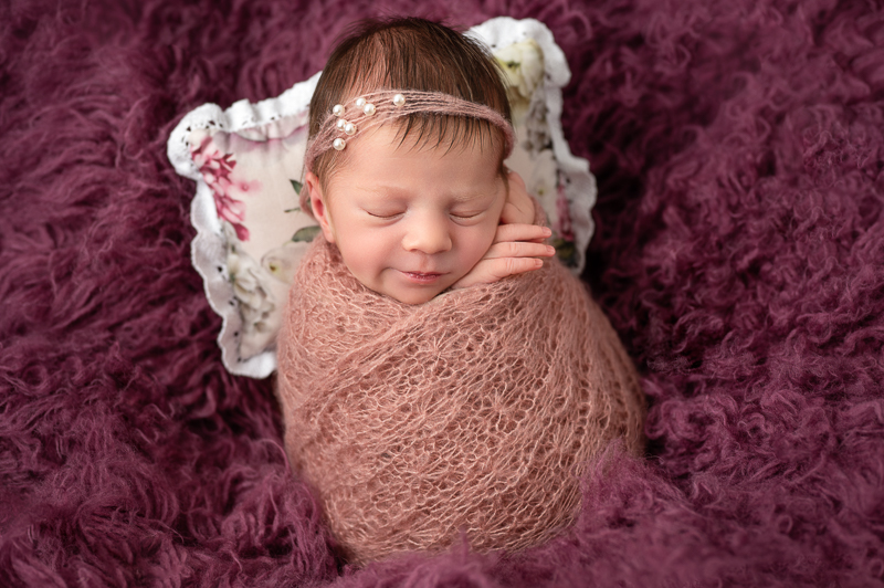 Séance photo naissance au studio à Aubigny-les-Clouzeaux