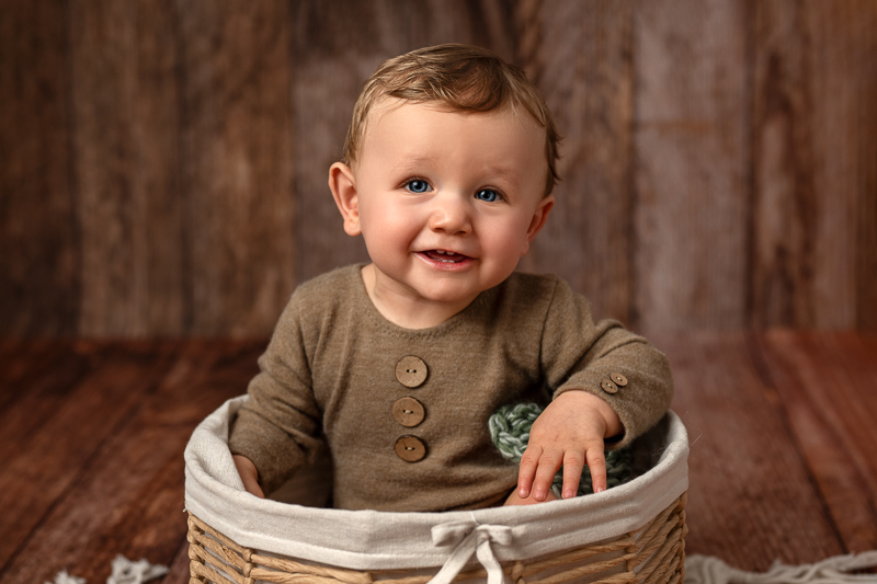 Séance photo bébé grandit près de Landeronde